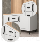 Uchwyt meblowy CLA 96 mm czarny - 3