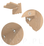 Podpórka półki z 2 bolcami - suppora II - 6
