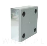 Stopka meblowa 25 mm chrom 65 X 65 mm - 7