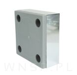 Stopka meblowa 25 mm chrom 65 X 65 mm - 8