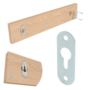 Zawieszka wpuszczana na 2 otwory do ram