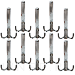 Haczyk 3 ramienny wieszak przykręcany, chrom - 7