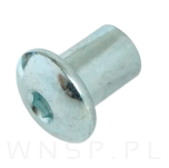 M6 X 12 mm, nakrętka Ericson kulista - 4