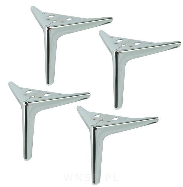 Noga meblowa typ V 15 CM, chrom