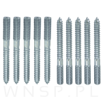 M10 X 100 mm, szpilka dwustronna 50/50 - 4