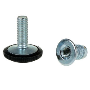 Regulator, stopka meblowa M6 X 15 mm z mufą wbijaną