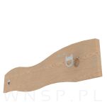 Haczyk Pisa typ V, wieszak podwójny, złoty antyczny - 5