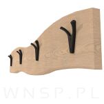 Haczyk Pisa typ V, wieszak podwójny, złoty antyczny - 9