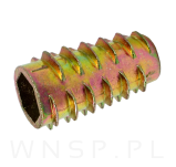 Nakrętka M8 X 25 mm - mufa do drewna typ NC - 5