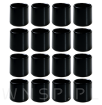 Ślizgacz ochronny PVC okrągły na nogę Ø 28 mm czarny - 2