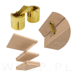 Zawias cylindryczny  fi 24 mm do wkładów blatów - 2