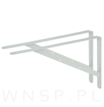 Wspornik, konsola do półki ściennej, wiszącej 400 x 250 x 25 mm - 4