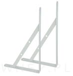 Wspornik, konsola do półki ściennej, wiszącej 400 x 250 x 25 mm - 7