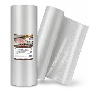 30 CM X 10 M - Moletowana rolka do pakowania próżniowego