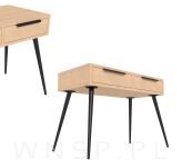 Uchwyt krawędziowy Lyon czarny, rozstaw 512 mm - 7