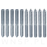 M8 X 60 mm, szpilka dwustronna 50/50 - 4