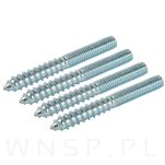 M8 X 60 mm, szpilka dwustronna 50/50 - 4