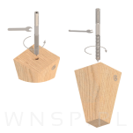 M8 X 60 mm, szpilka dwustronna 50/50 - 5