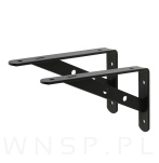 Wspornik, konsola do półki ściennej, wiszącej 200 x 125 x 29 mm - 4