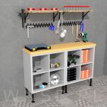 Zestaw 4 nóg regulowanych 25 - 42 CM z wkrętami montażowymi - 5