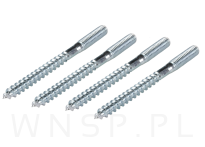 M8 X 80 mm, szpilka dwustronna 30/70 - 3