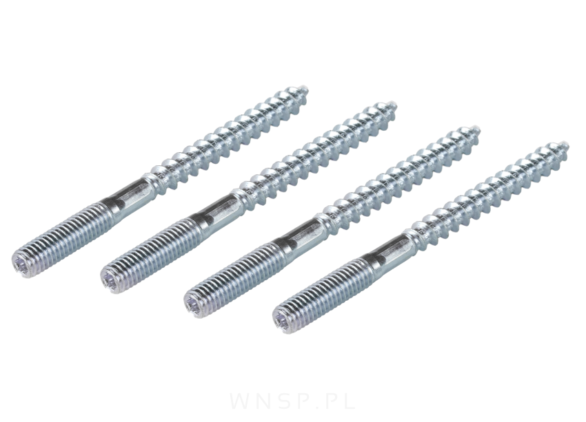 M8 X 80 mm, szpilka dwustronna 30/70