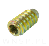 Mufa dwugwintowa meblowa M8x15X30 do drewna ślepa - 4