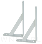 Wspornik, konsola do półki ściennej, wiszącej 200 x 120 x 25 mm - 7