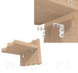 Wkręty hartowane stożkowe do drewna 4,0 X 35 mm - 3