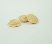 Zaślepki drewniane 20 sztuk do otworu Ø 15 mm jesion, surowe - 3