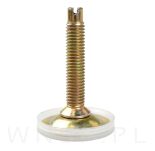 Stopka meblowa M8 X 50 mm, z nacięciem prostym - 4