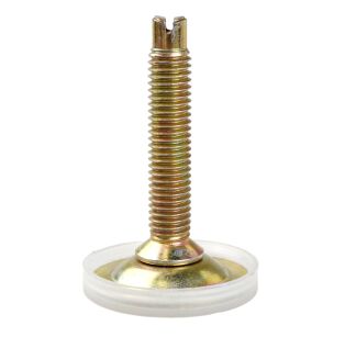 Stopka meblowa M8 X 50 mm, z nacięciem prostym