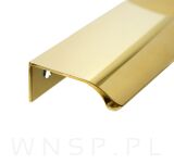 Uchwyt krawędziowy Lyon złoty, rozstaw 96 MM - 2