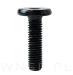 Wkręt metryczny z łbem walcowym M8 x 30 mm, ocynk czarny - 3
