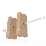 M6 X 15 mm, nakrętka Ericsona, bez nacięcia, ocynk biały - 5