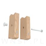 M6 X 15 mm, nakrętka Ericsona, bez nacięcia, ocynk biały - 9