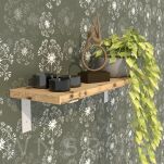 Nowoczesny wspornik do półki meblowej L 250 x 180 x 38 mm - 7