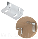 Kątownik montażowy 10 sztuk, 20 X 30 X 60 mm, 4 otworowy - 3