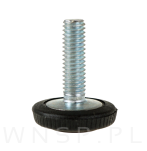 Regulator, nóżka, stopka meblowa  M6 x 20 mm - 4