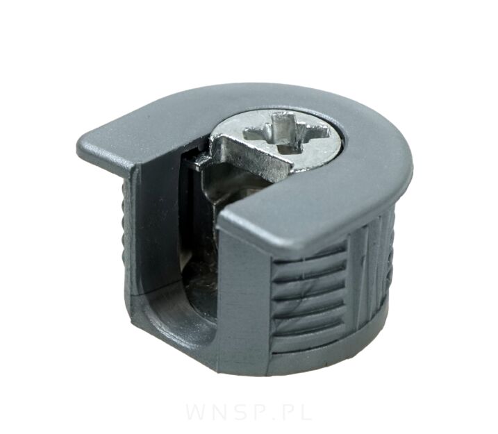Złącze niewidoczne półki z mimośrodem do płyty 15 - 16 mm