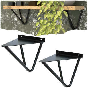 Wspornik do półki ściennej, TRIANGLE 186 x 160 x 200 mm