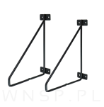 Wspornik do półki ściennej 2 sztuki, BAR 208,5 x 164 mm - 6