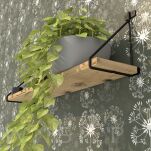 Wspornik do półki ściennej 2 sztuki, BAR 208,5 x 164 mm - 7