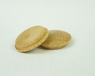 Zaślepki drewniane 20 sztuk do otworu Ø 35 mm dąb, surowe - 3