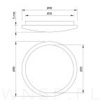 Zaślepki drewniane 20 sztuk do otworu Ø 35 mm dąb, surowe - 2