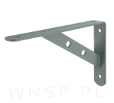 Wspornik 2 sztuki, konsola do półki ściennej, wiszącej 200 x 125 x 25 mm - 3