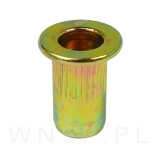 Nitonakrętka M4 x 11 MM, ryflowana z kołnierzem - 3