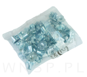 Nakrętka pazurkowa M8 x 15 mm, kłowa stalowa 100 sztuk kotwa wbijana do drewna - 6