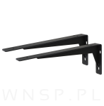 2x Wsporniki wzmocnione, konsola do półki ściennej, wiszącej 40 x 15 cm - 5