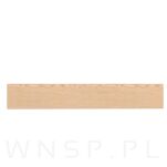Listwa ścienna, na haczyki lub wieszaki 500 x 80 x 18 mm, surowa - 4